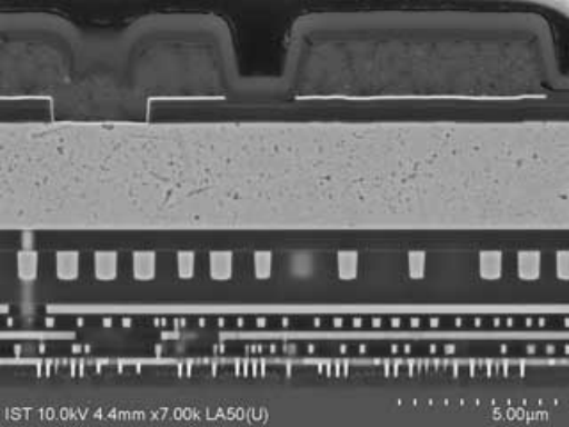 半導(dǎo)體芯片剖面分析